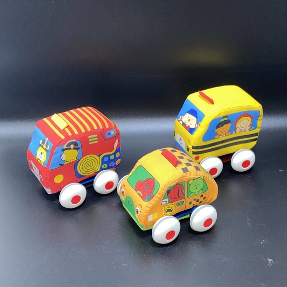 Melissa & Doug Toys Melissa Doug Kids Pullback Vehicle Set Of